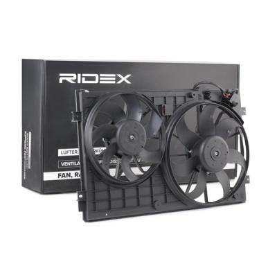 508R0027-مروحة ريديتر مع موتور مجوزة اودي A3 من 08> + ابيزا 09> + فيبيا 010> + اوكتافيا 04> + سوبيرب 09> + كادي 04> + جولف 05> + جيتا 05> + باسات 05> + بولو 010> + توران 03> للديزل والبنزين
