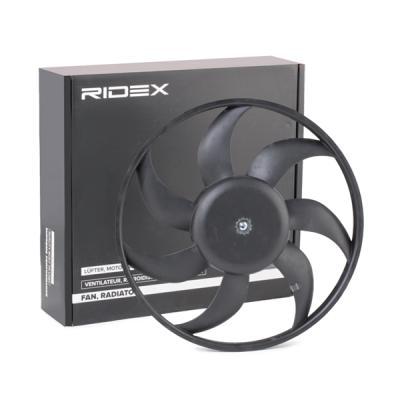 508R0038-مروحة ريديتر مع موتور مفردة اوبل كورسا 06> + 014> + بونتو + جراند بونتو